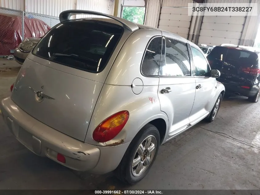 2004 Chrysler Pt Cruiser Limited VIN: 3C8FY68B24T338227 Lot: 39991662