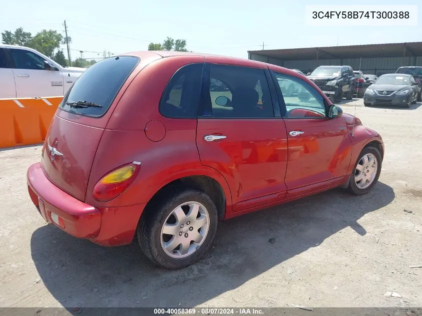 3C4FY58B74T300388 2004 Chrysler Pt Cruiser Touring