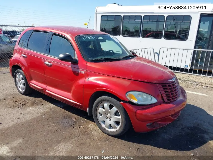 3C4FY58B34T205911 2004 Chrysler Pt Cruiser Touring