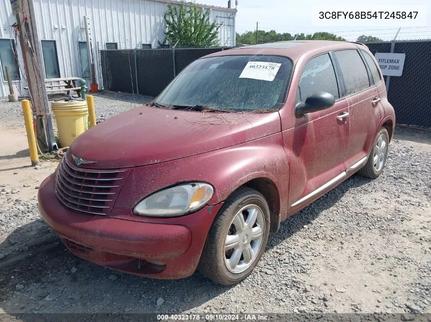 2004 Chrysler Pt Cruiser Limited VIN: 3C8FY68B54T245847 Lot: 40323178