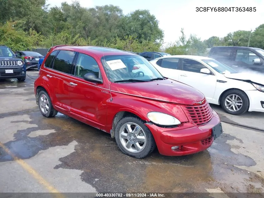 3C8FY68804T363485 2004 Chrysler Pt Cruiser Limited