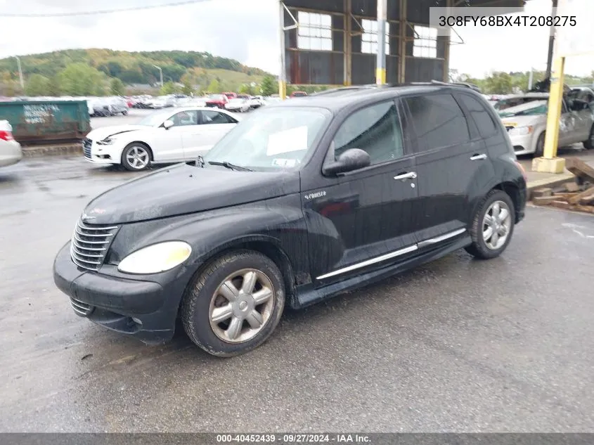 2004 Chrysler Pt Cruiser Limited VIN: 3C8FY68BX4T208275 Lot: 40452439