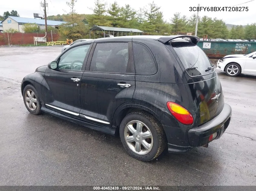 2004 Chrysler Pt Cruiser Limited VIN: 3C8FY68BX4T208275 Lot: 40452439