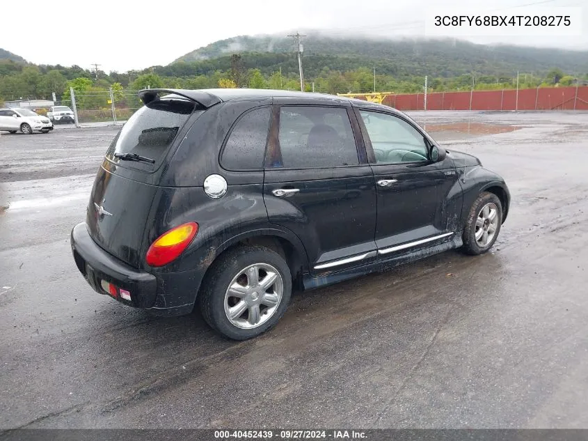 2004 Chrysler Pt Cruiser Limited VIN: 3C8FY68BX4T208275 Lot: 40452439