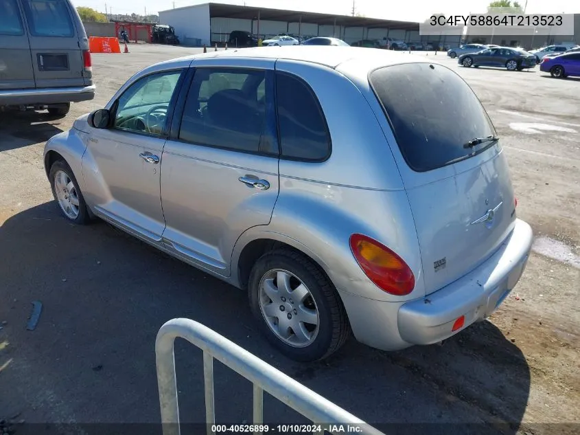 2004 Chrysler Pt Cruiser Touring VIN: 3C4FY58864T213523 Lot: 40526899