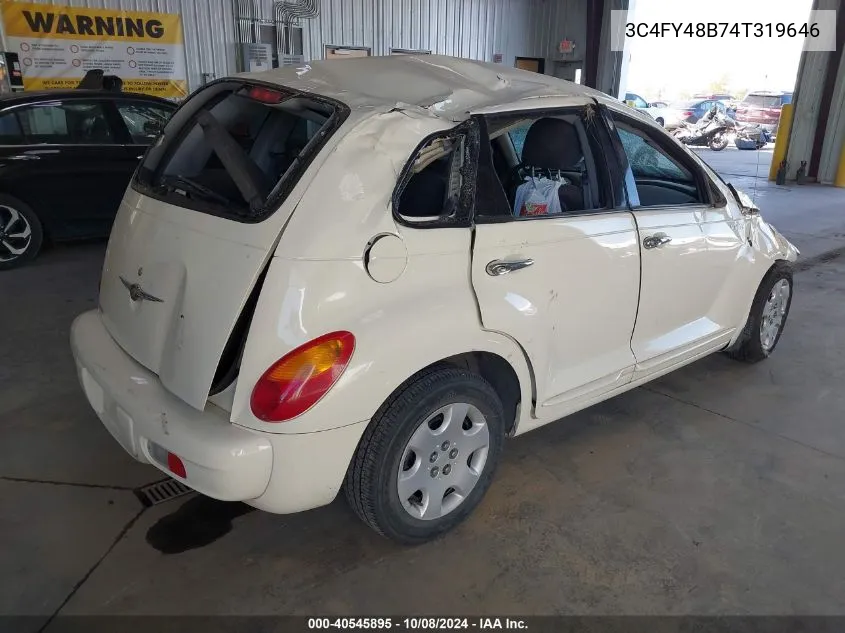 3C4FY48B74T319646 2004 Chrysler Pt Cruiser