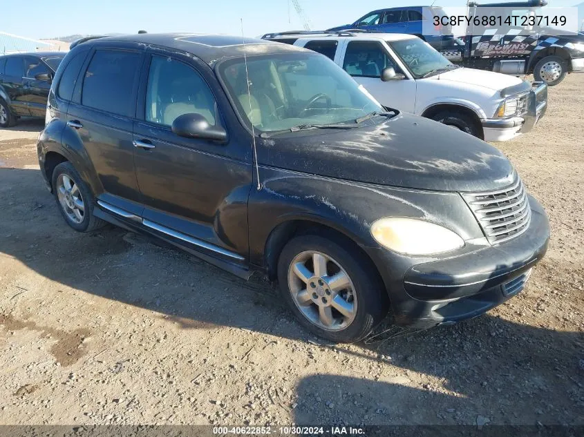 2004 Chrysler Pt Cruiser Limited VIN: 3C8FY68814T237149 Lot: 40622852