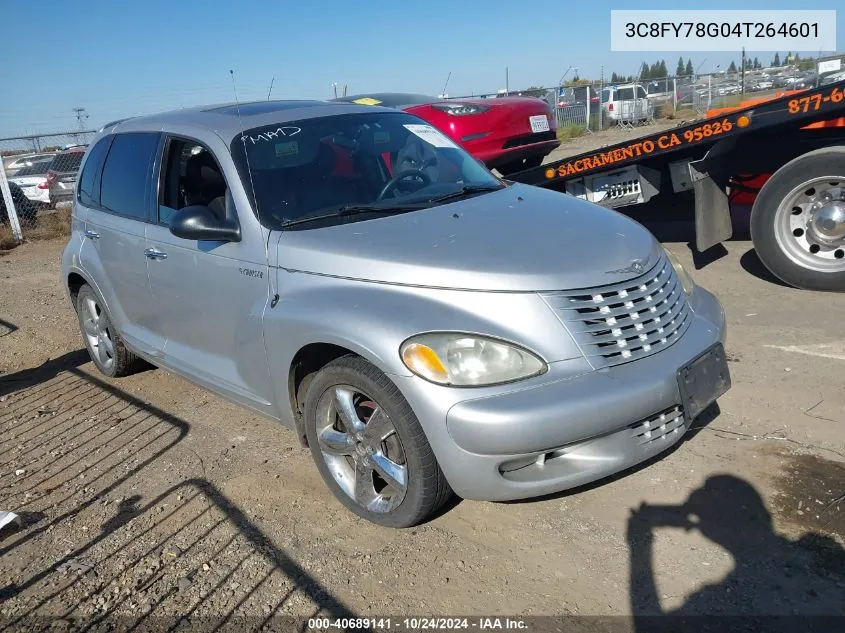 2004 Chrysler Pt Cruiser Gt VIN: 3C8FY78G04T264601 Lot: 40689141