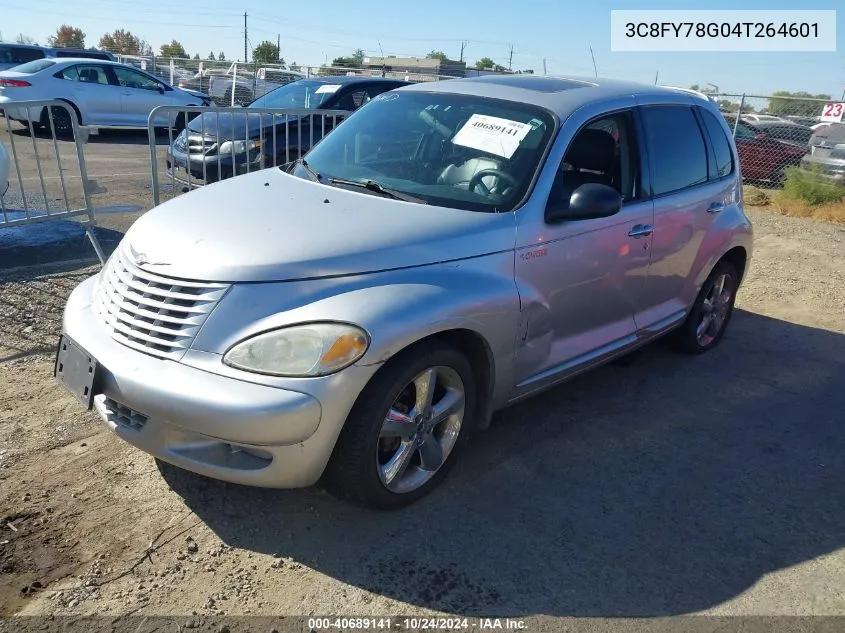 2004 Chrysler Pt Cruiser Gt VIN: 3C8FY78G04T264601 Lot: 40689141