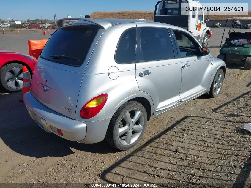 2004 Chrysler Pt Cruiser Gt VIN: 3C8FY78G04T264601 Lot: 40689141