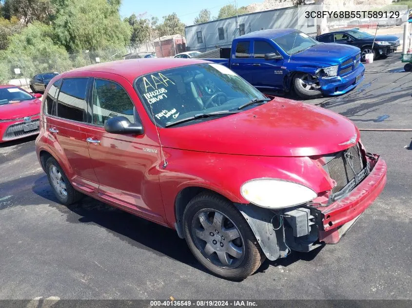 2005 Chrysler Pt Cruiser Limited VIN: 3C8FY68B55T589129 Lot: 40136549