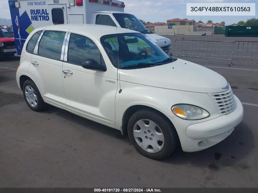 3C4FY48BX5T610563 2005 Chrysler Pt Cruiser