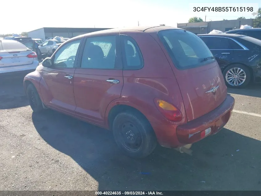 3C4FY48B55T615198 2005 Chrysler Pt Cruiser