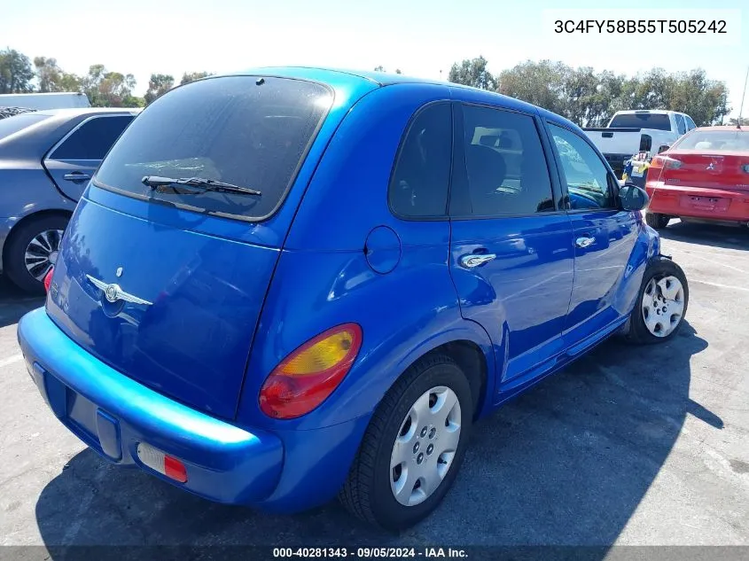 3C4FY58B55T505242 2005 Chrysler Pt Cruiser Touring