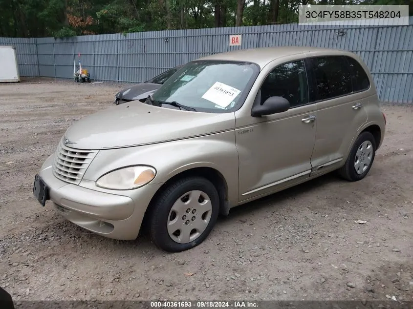 2005 Chrysler Pt Cruiser Touring VIN: 3C4FY58B35T548204 Lot: 40361693