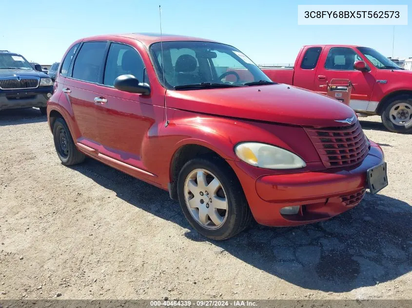 2005 Chrysler Pt Cruiser Limited VIN: 3C8FY68BX5T562573 Lot: 40464339