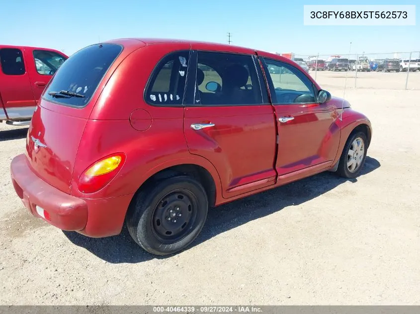 2005 Chrysler Pt Cruiser Limited VIN: 3C8FY68BX5T562573 Lot: 40464339