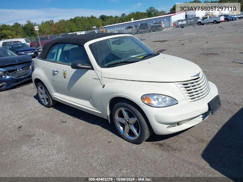 2005 Chrysler Pt Cruiser Gt VIN: 3C3AY75S05T297110 Lot: 40483276