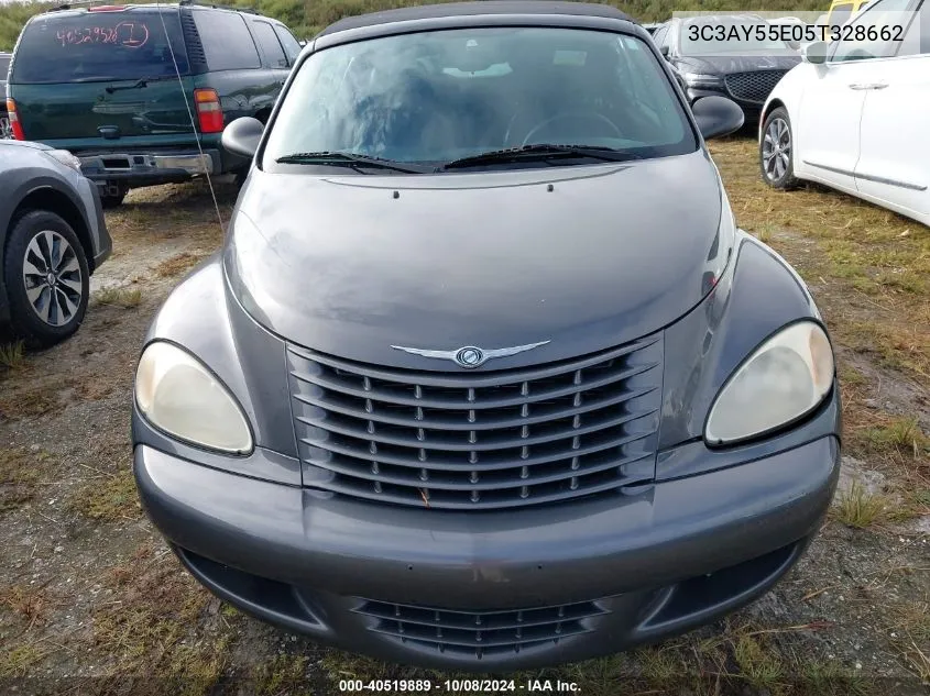 2005 Chrysler Pt Cruiser Touring VIN: 3C3AY55E05T328662 Lot: 40519889