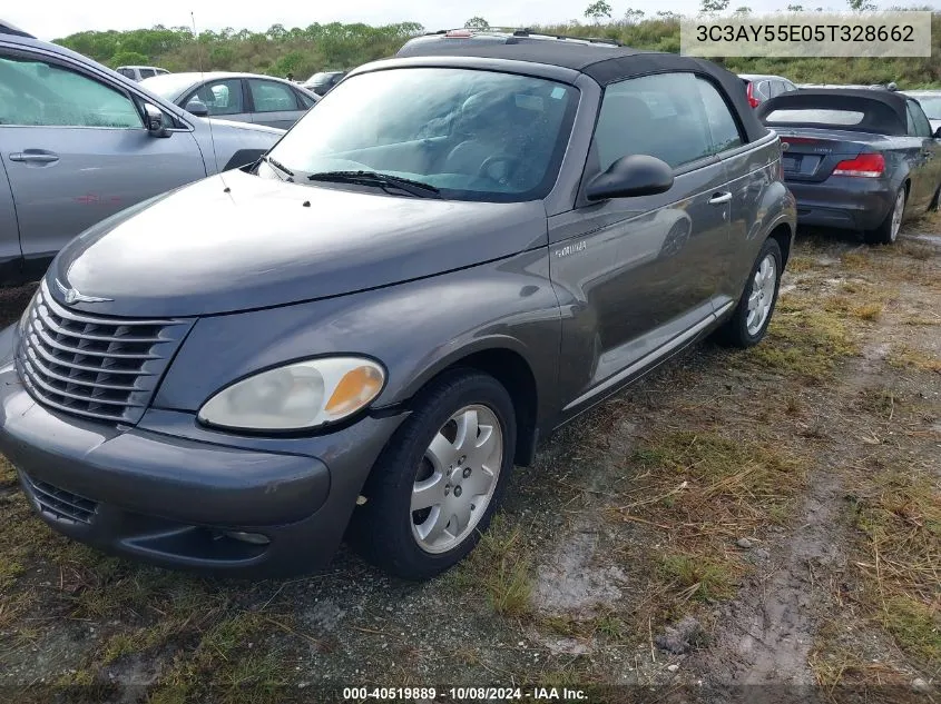 2005 Chrysler Pt Cruiser Touring VIN: 3C3AY55E05T328662 Lot: 40519889