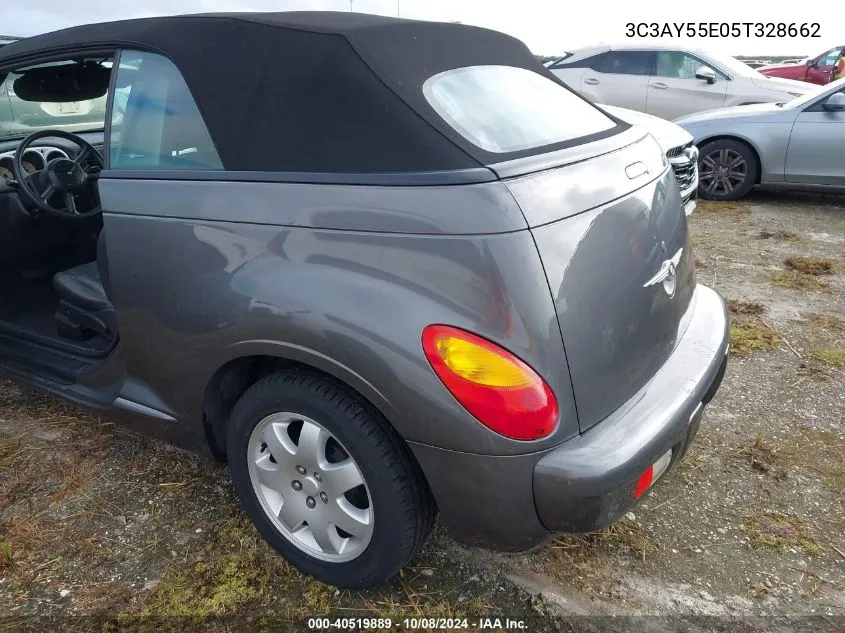 2005 Chrysler Pt Cruiser Touring VIN: 3C3AY55E05T328662 Lot: 40519889