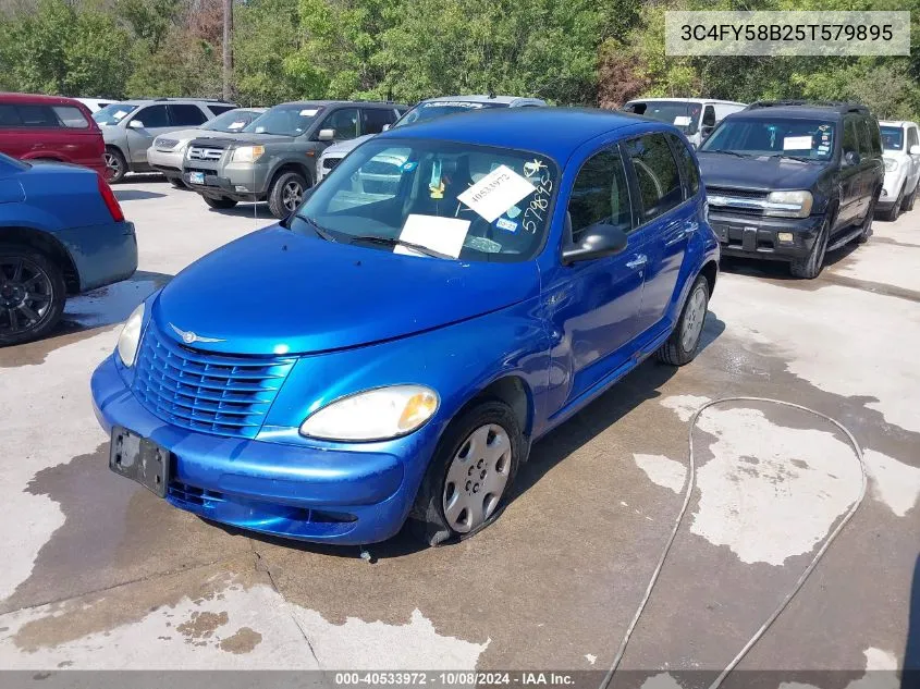 2005 Chrysler Pt Cruiser Touring VIN: 3C4FY58B25T579895 Lot: 40533972