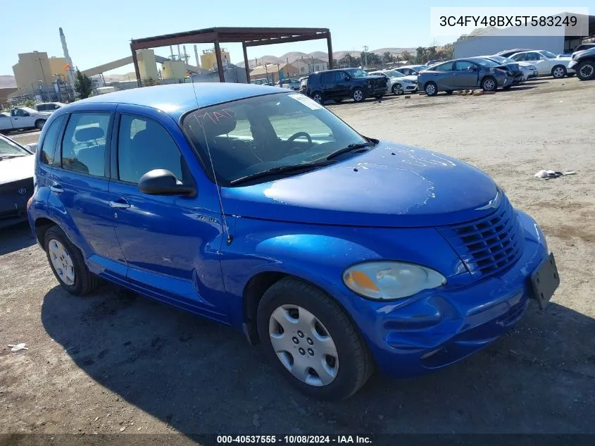 2005 Chrysler Pt Cruiser VIN: 3C4FY48BX5T583249 Lot: 40537555