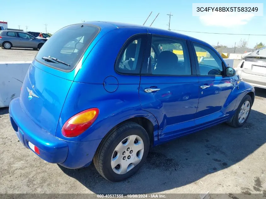 2005 Chrysler Pt Cruiser VIN: 3C4FY48BX5T583249 Lot: 40537555