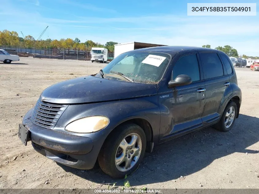 2005 Chrysler Pt Cruiser Touring VIN: 3C4FY58B35T504901 Lot: 40540882