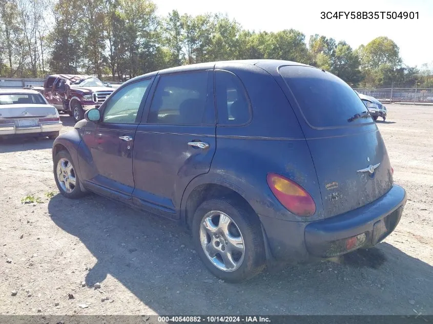 2005 Chrysler Pt Cruiser Touring VIN: 3C4FY58B35T504901 Lot: 40540882