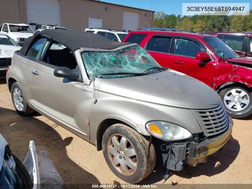 2005 Chrysler Pt Cruiser Touring VIN: 3C3EY55E65T594947 Lot: 40614737