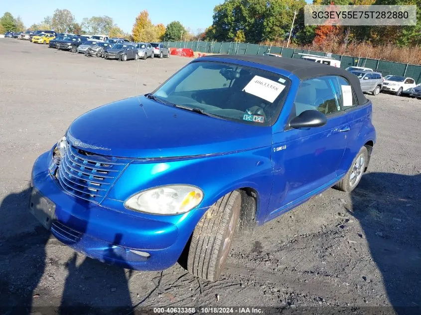 2005 Chrysler Pt Cruiser Touring VIN: 3C3EY55E75T282880 Lot: 40633358