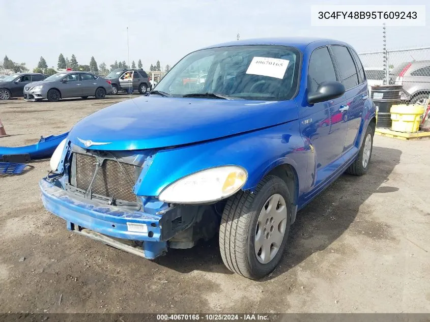 2005 Chrysler Pt Cruiser VIN: 3C4FY48B95T609243 Lot: 40670165