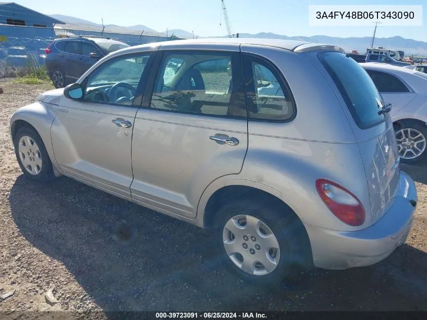 3A4FY48B06T343090 2006 Chrysler Pt Cruiser