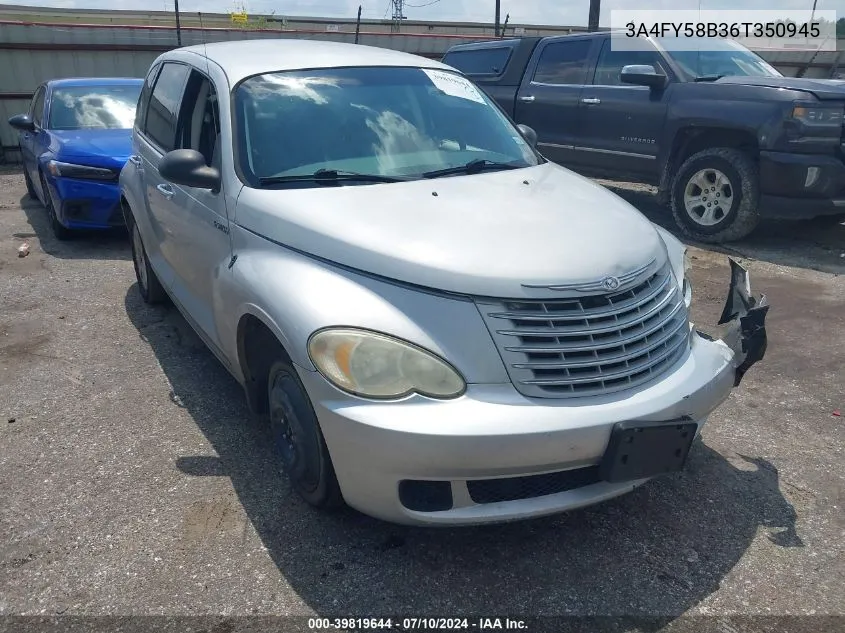 3A4FY58B36T350945 2006 Chrysler Pt Cruiser Touring