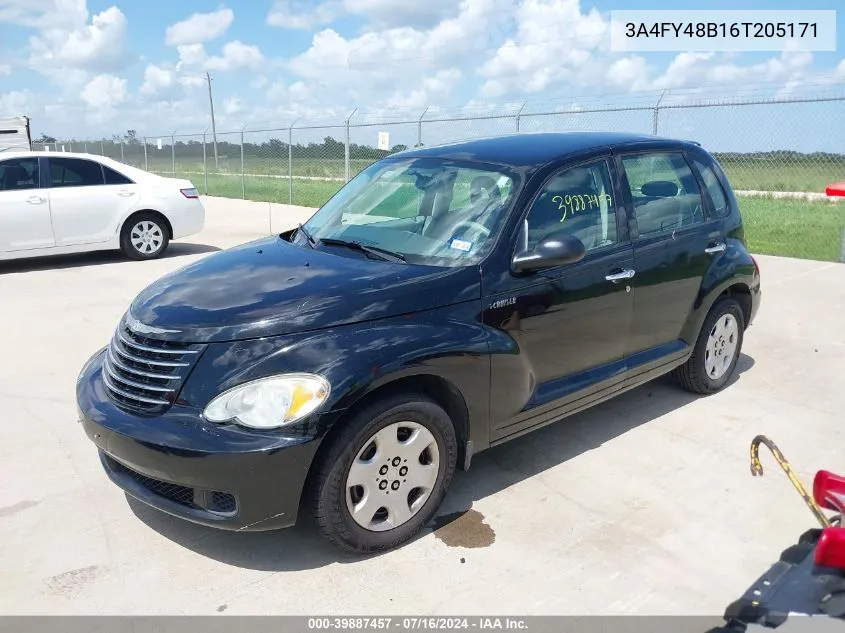 3A4FY48B16T205171 2006 Chrysler Pt Cruiser