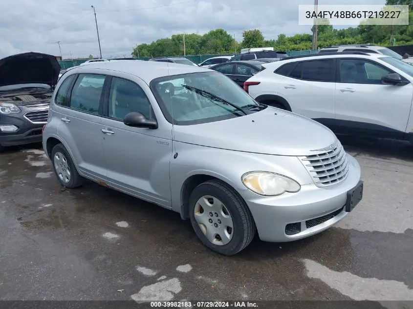 2006 Chrysler Pt Cruiser VIN: 3A4FY48B66T219227 Lot: 39982183