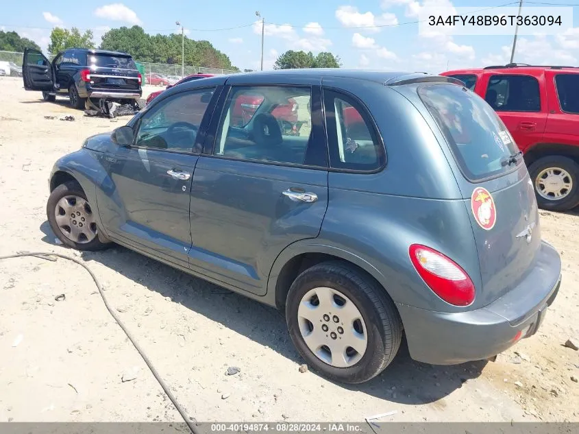 3A4FY48B96T363094 2006 Chrysler Pt Cruiser