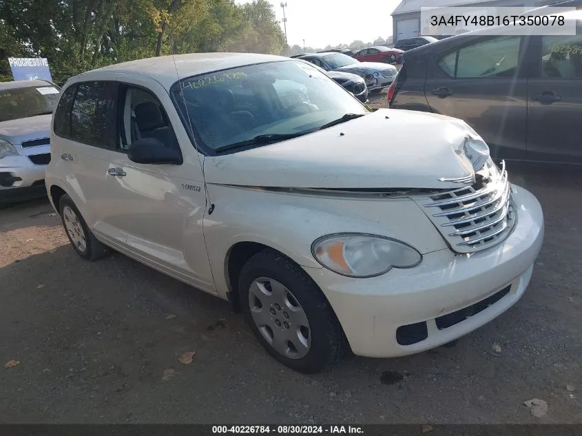 2006 Chrysler Pt Cruiser VIN: 3A4FY48B16T350078 Lot: 40226784