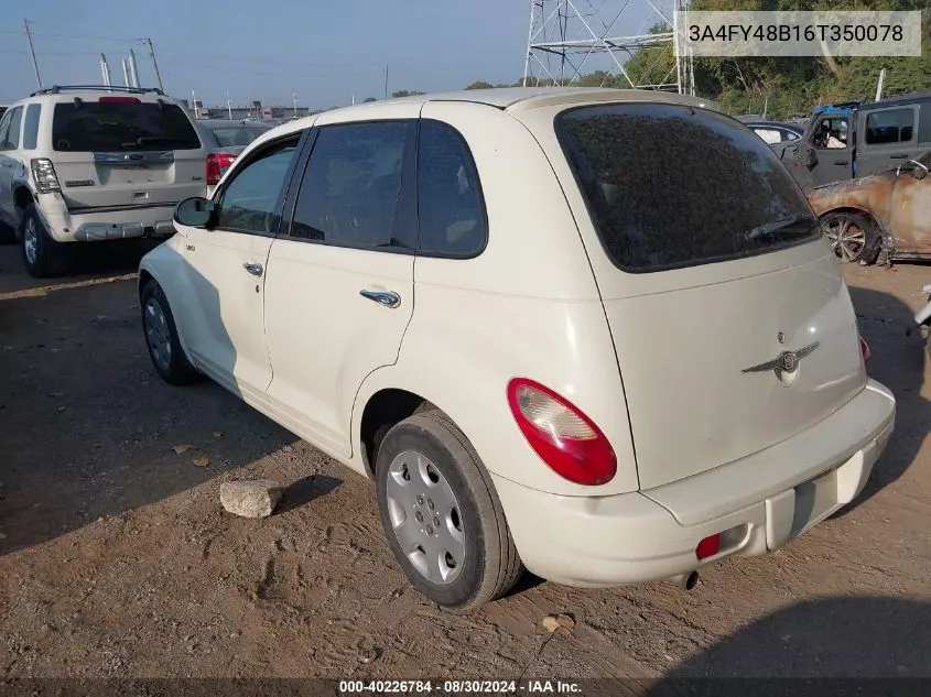 3A4FY48B16T350078 2006 Chrysler Pt Cruiser