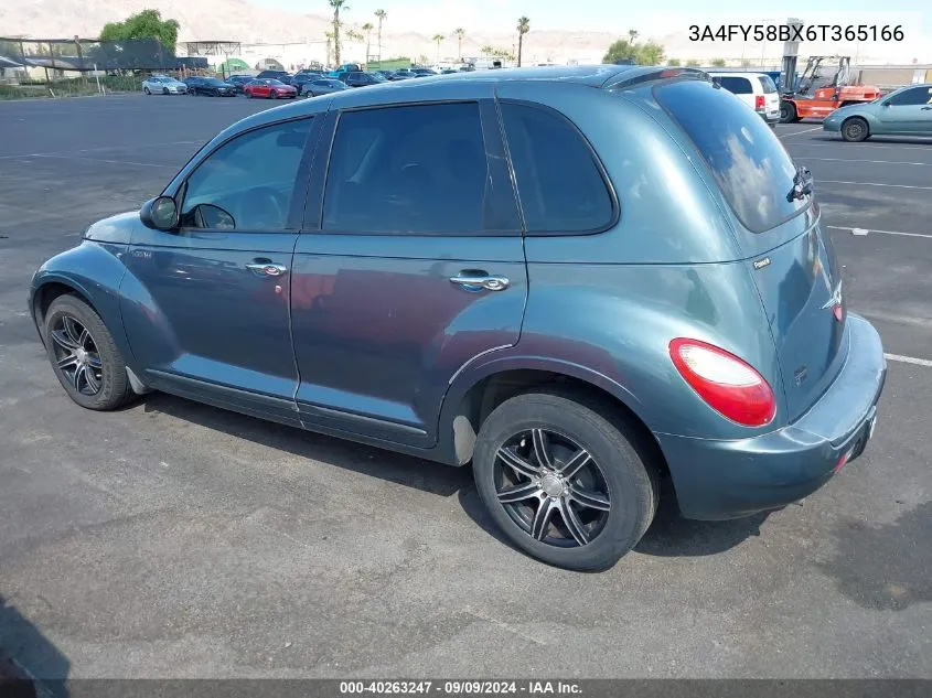 2006 Chrysler Pt Cruiser Touring VIN: 3A4FY58BX6T365166 Lot: 40263247