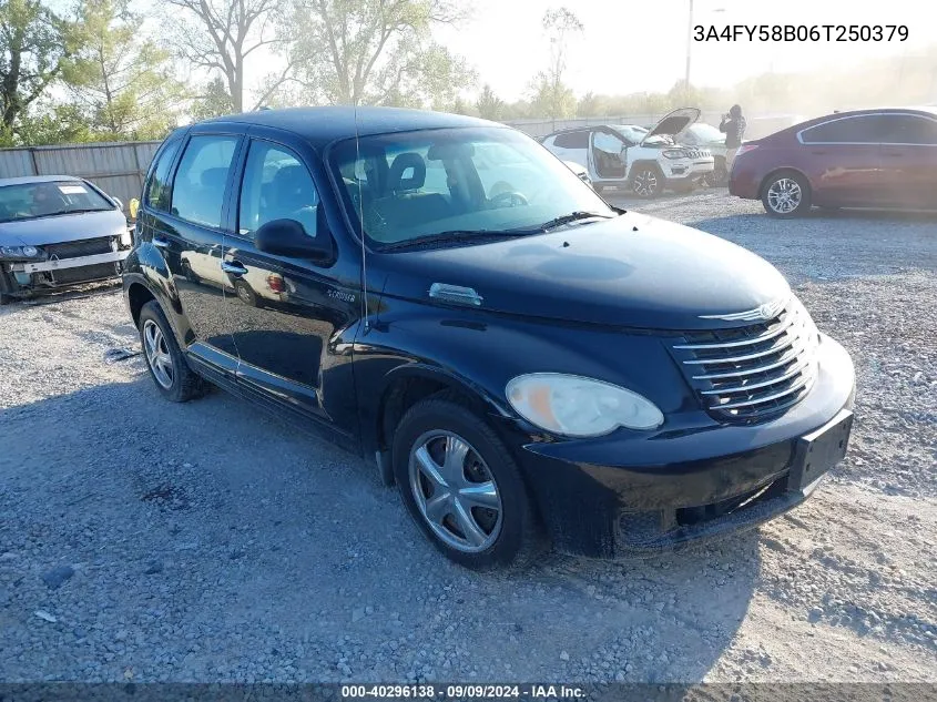 2006 Chrysler Pt Cruiser Touring VIN: 3A4FY58B06T250379 Lot: 40296138