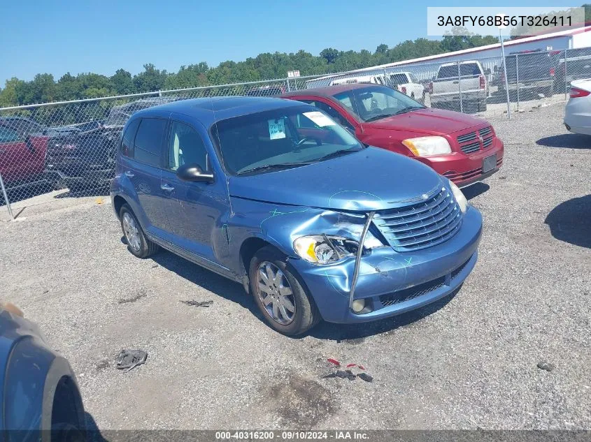 2006 Chrysler Pt Cruiser Limited VIN: 3A8FY68B56T326411 Lot: 40316200