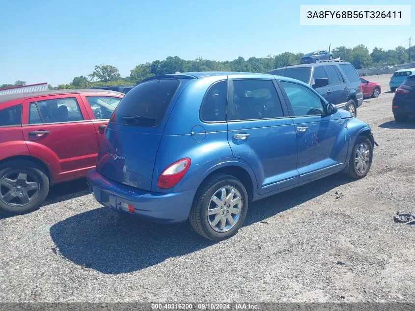 2006 Chrysler Pt Cruiser Limited VIN: 3A8FY68B56T326411 Lot: 40316200