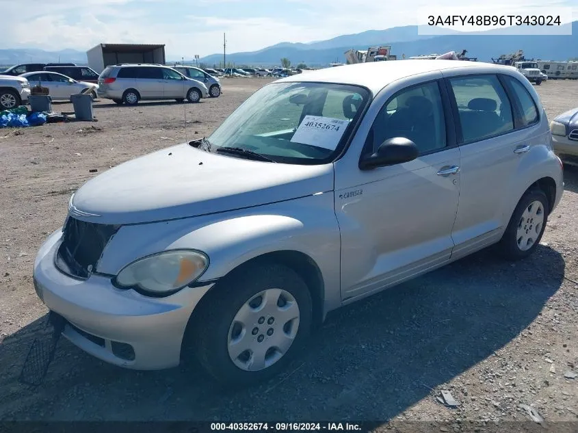 3A4FY48B96T343024 2006 Chrysler Pt Cruiser