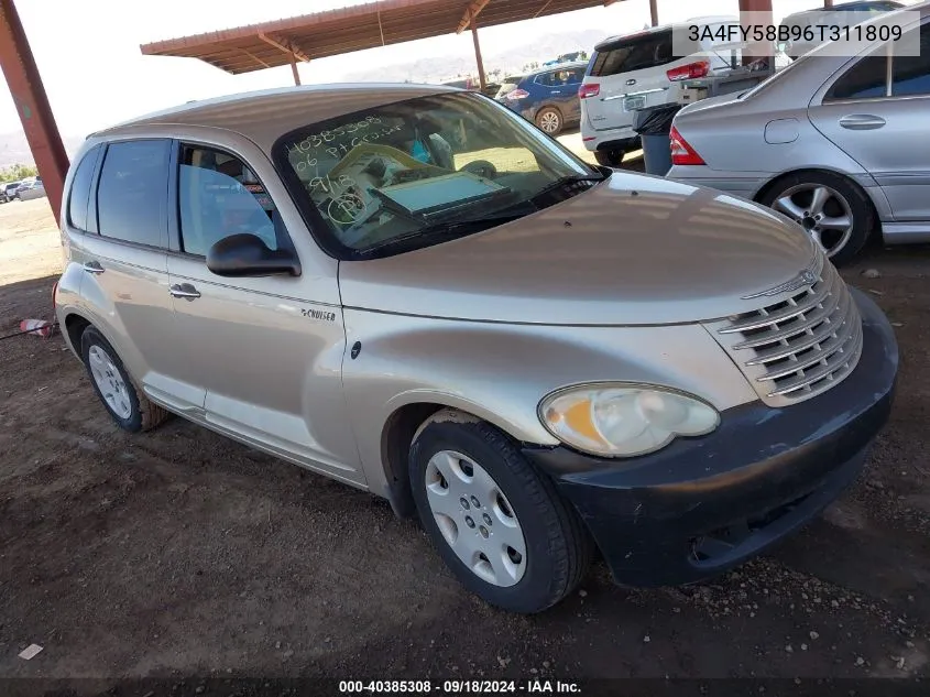 2006 Chrysler Pt Cruiser Touring VIN: 3A4FY58B96T311809 Lot: 40385308