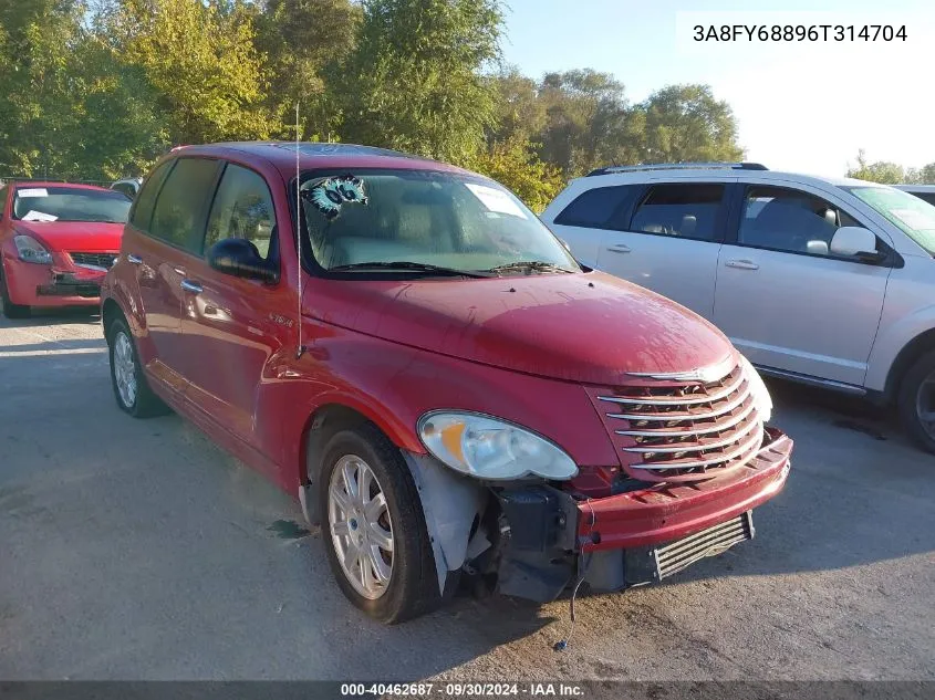 2006 Chrysler Pt Cruiser Limited VIN: 3A8FY68896T314704 Lot: 40462687