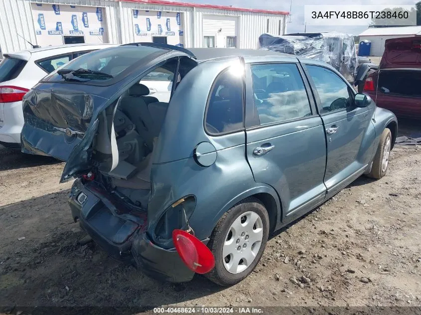 2006 Chrysler Pt Cruiser VIN: 3A4FY48B86T238460 Lot: 40468624