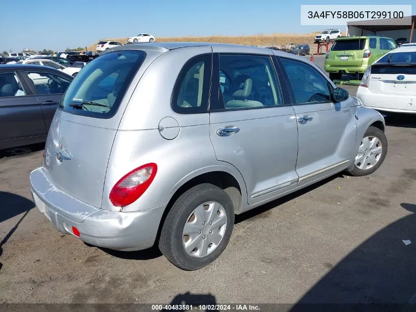 2006 Chrysler Pt Cruiser Touring VIN: 3A4FY58B06T299100 Lot: 40483581