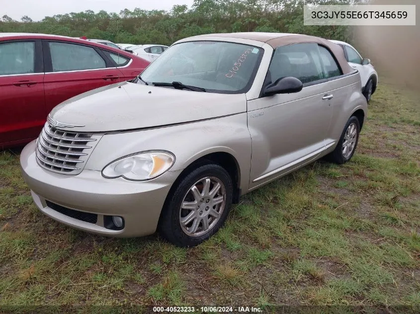 2006 Chrysler Pt Cruiser Touring VIN: 3C3JY55E66T345659 Lot: 40523233